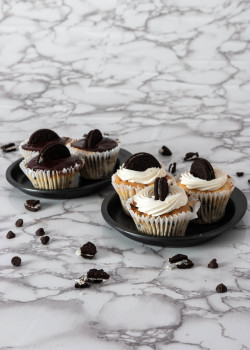 Cupcake cheesecake oreo